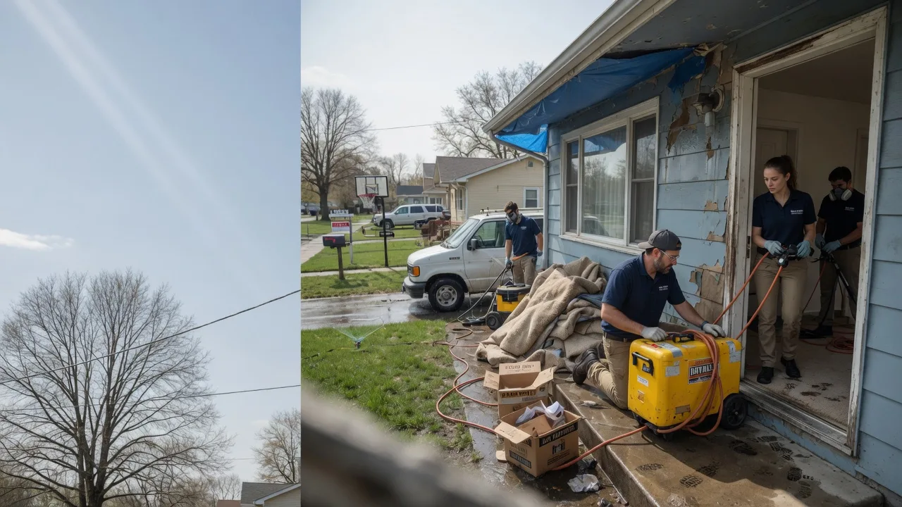 Basement Flood Cleanup in Northfield, MA near me